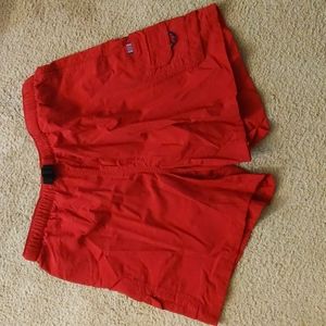Columbia Red Women's Cargo Shorts